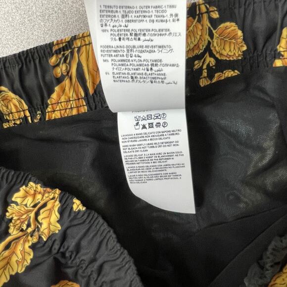 Versace Black and Gold Swim Trunks - Picture 8 of 11
